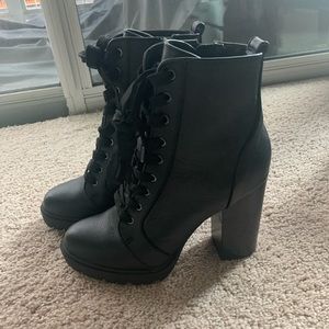 Steve Madden Black Going Out Heel